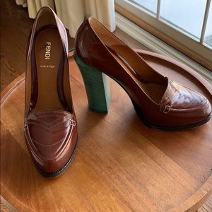 FENDI Shoes - “Austen” colorblock Heels